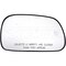 Motormite NON-HEATED PLASTIC BACKED MIRROR RIGHT 56361 - alternate 1